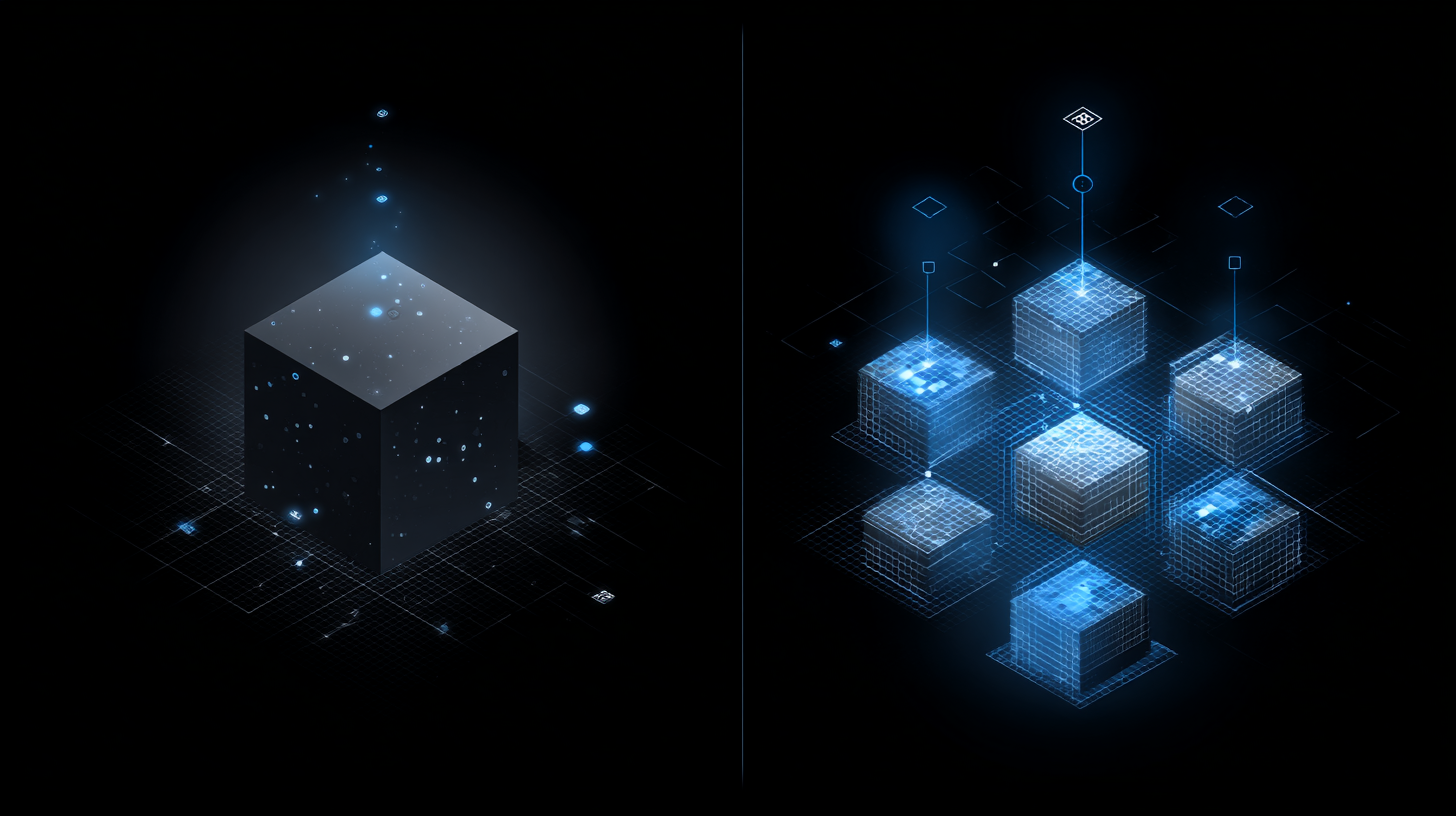 Microservicios vs monolito: cuándo elegir qué